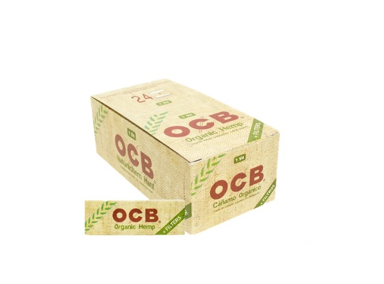 Papelillo Ocb Cañamo + Tips 1 1/4 - Ocb