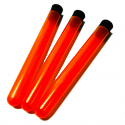 Tubo Plastico Porta Joint 12 x 1 Cms Naranja