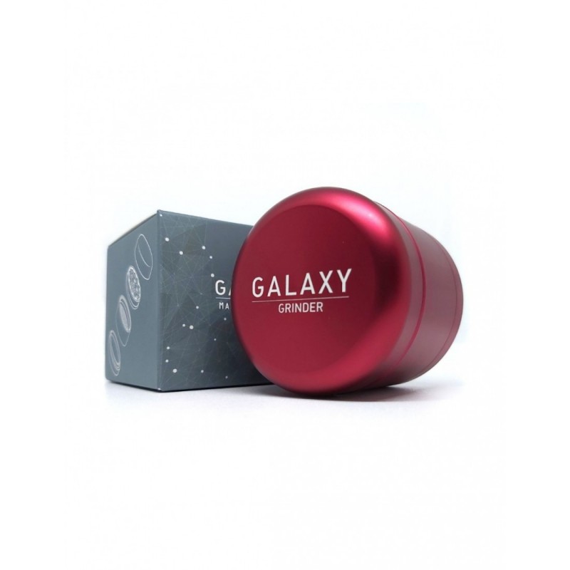 Moledor Metalico Marte 55 Mm 4 Pcs Rojo Galaxy - Galaxy