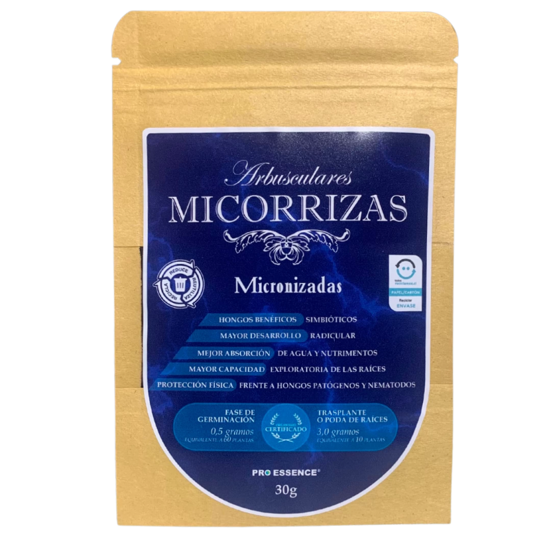 Micorrizas Arbusculares Micronizadas 30g Proessence - Pro Essence