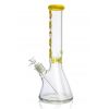 Bong Beaker Lite Yellow 35cm Calvo Glass - Calvo Glass